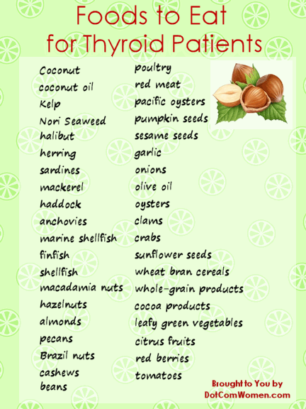 foods to improve thyroid